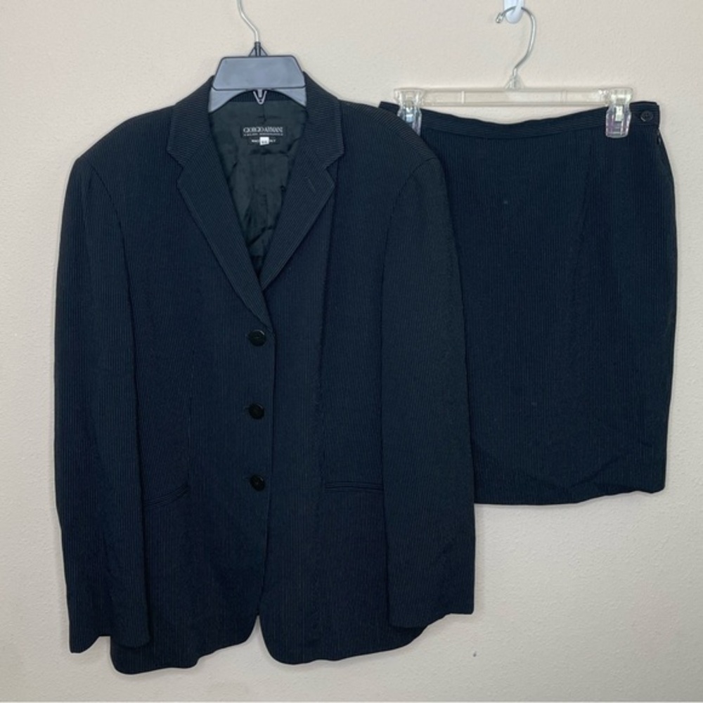 Giorgio Armani striped women suit